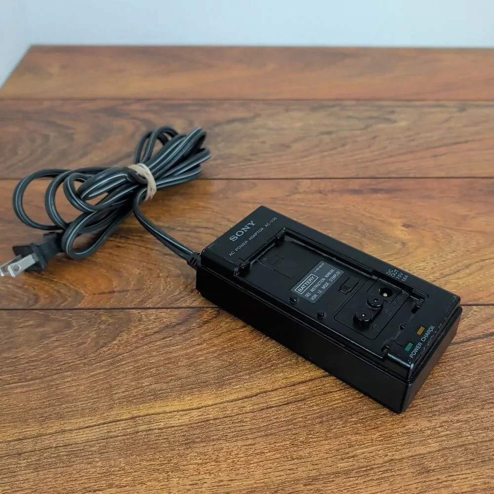 Genuine Sony AC-V30 Black Camcorder Battery Charger
